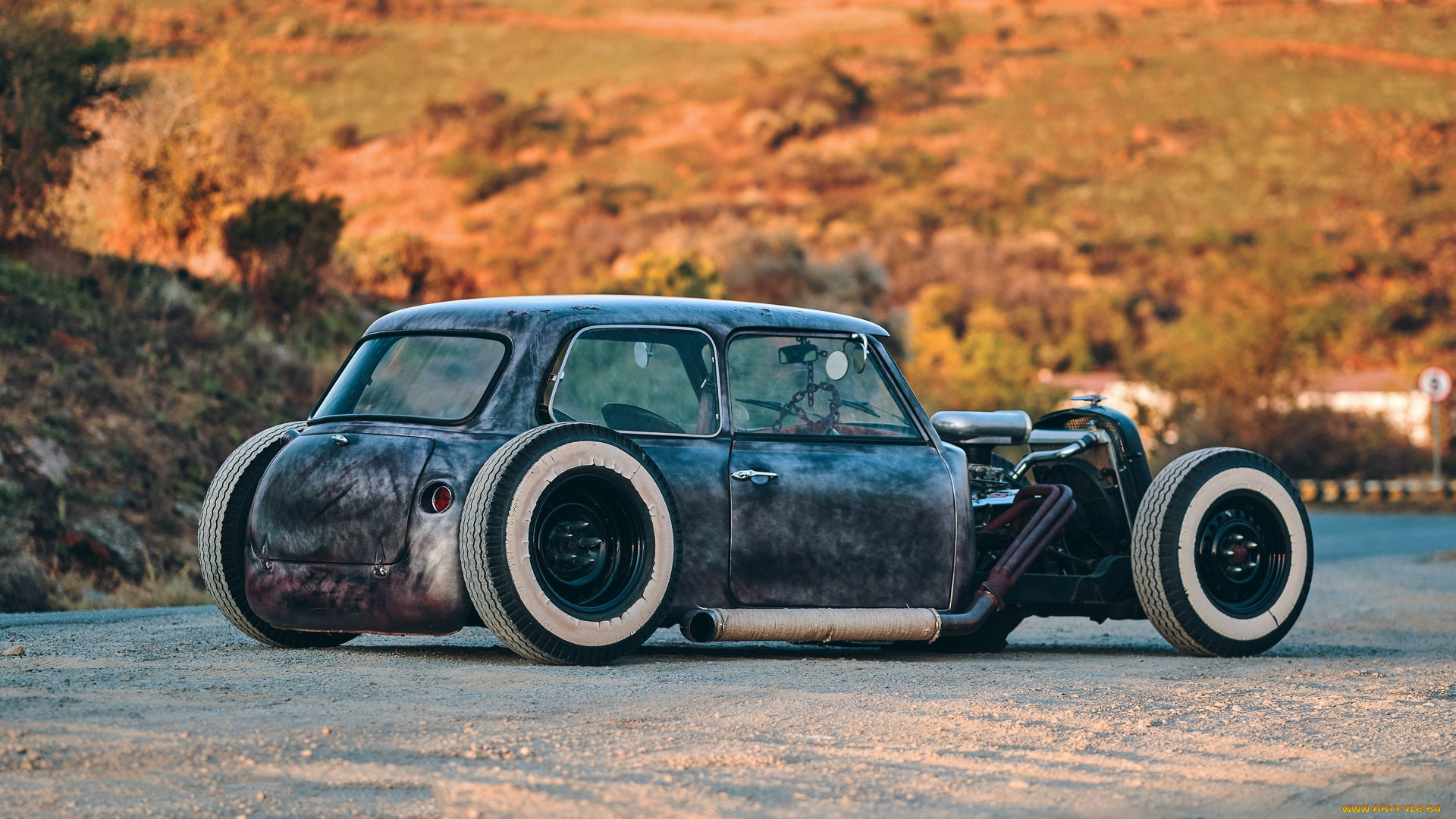 , hotrod, dragster, mini, rat, rod